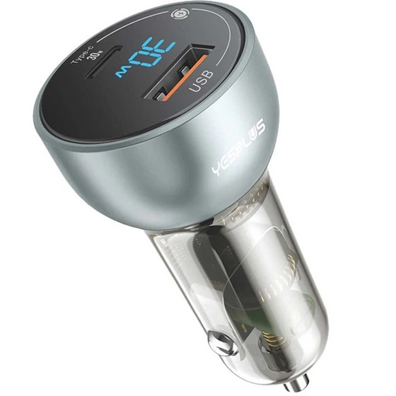 شارژر فندکی خودرو یس پلاس مدل YesPlus-ys1211