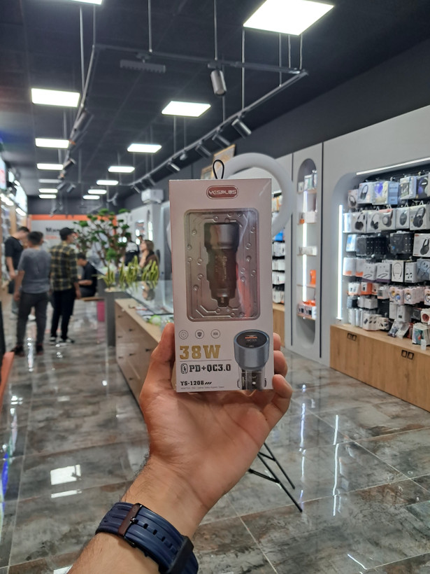 شارژر فندکی خودرو یس پلاس مدل YesPlus-ys1208