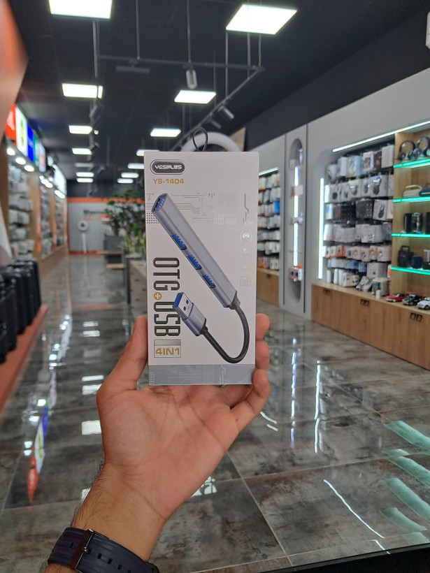 هاب usb 3.0 پورت یس پلاس YesPlus-ys1404