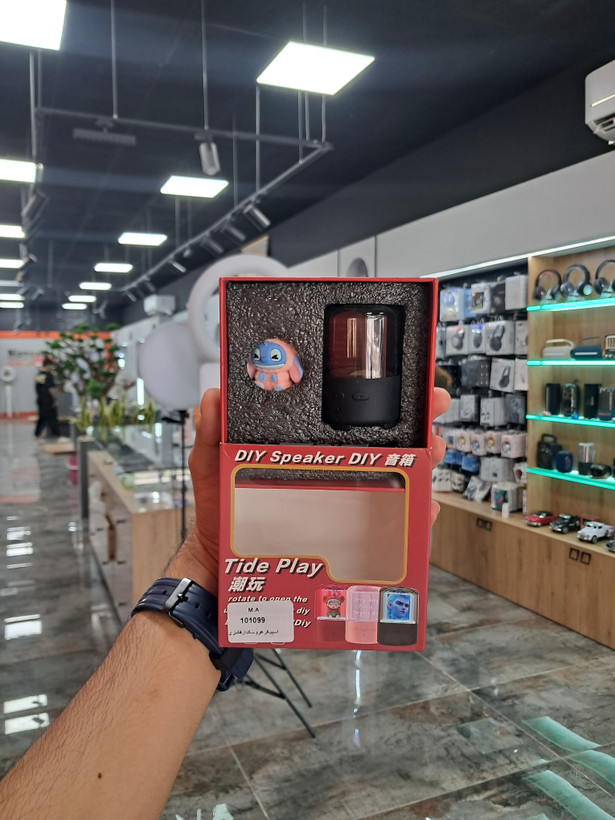 اسپیکر بلوتوثی کوچک فانتزی مدل Tide Play