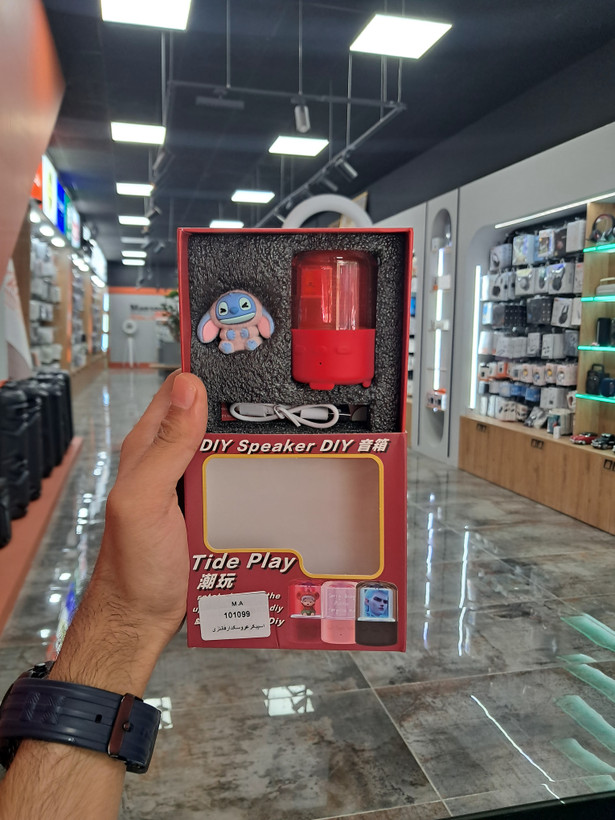 اسپیکر بلوتوثی کوچک فانتزی مدل Tide Play