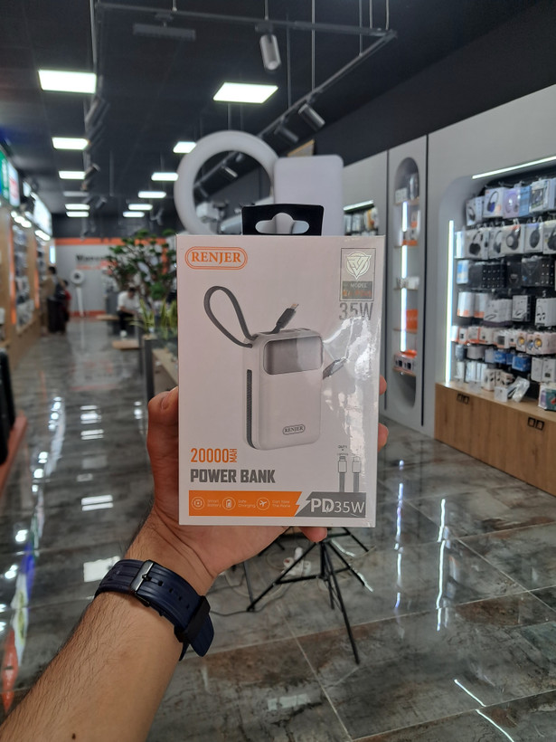 پاوربانک فست شارژ 20000 رنجر مدل Renjer-rj-p245