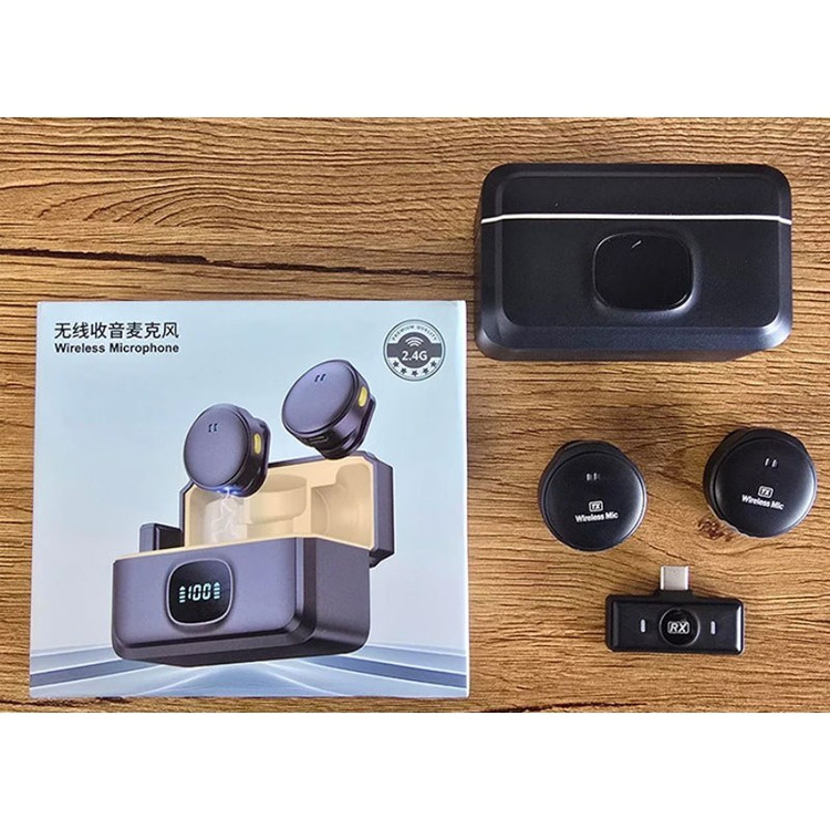 میکروفن یقه ای Wireless Microphone مدل Q8TC