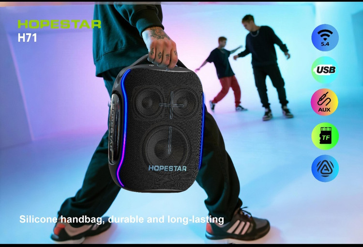 اسپیکر بلوتوثی قابل حمل هوپ استار مدل Hopestar-H71